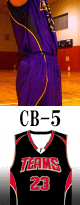 バスケットボール ユニフォーム コラボレーション デザイン CB-5